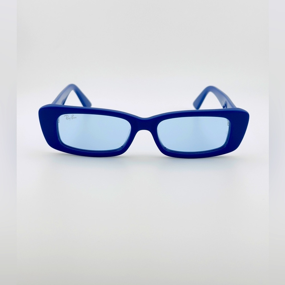 Ray-Ban Sunglasses RB4425 Teru Bio Based Polished Electric Blue Light blue Lens - Picture 7 of 14